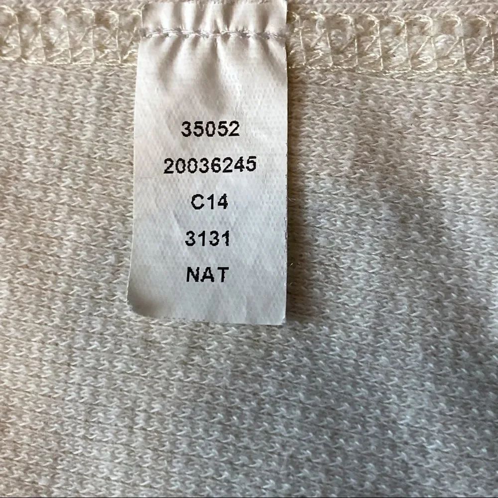 Duluth Trading Company Cream Waffle Knit Henley Shirt - Picture 4 of 7